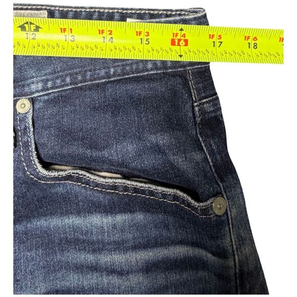 AG Adriano Goldschmied The Graduate Tailored Leg Jeans Men's 33R Dark Wash Denim - Picture 5 of 8